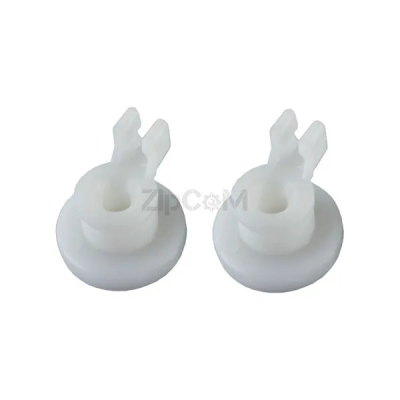 Набор колес (2шт) с держателями (2шт) верхнего ящика для посудомоечной машины Bosch 382452