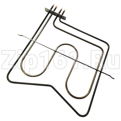 Тэн духовки 750W + 1100W верхний с грилем для плиты Indesit C00082669, 300х310мм, D-6мм