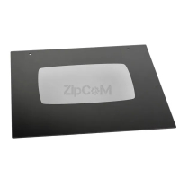 Стекло двери наружное для духовок Zanussi 3426239244